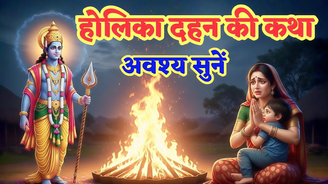 होलिका दहन का चमत्कारी रहस्य | भक्त प्रह्लाद की वह कथा जिसने अधर्म को जला दिया | Holika Dahan 