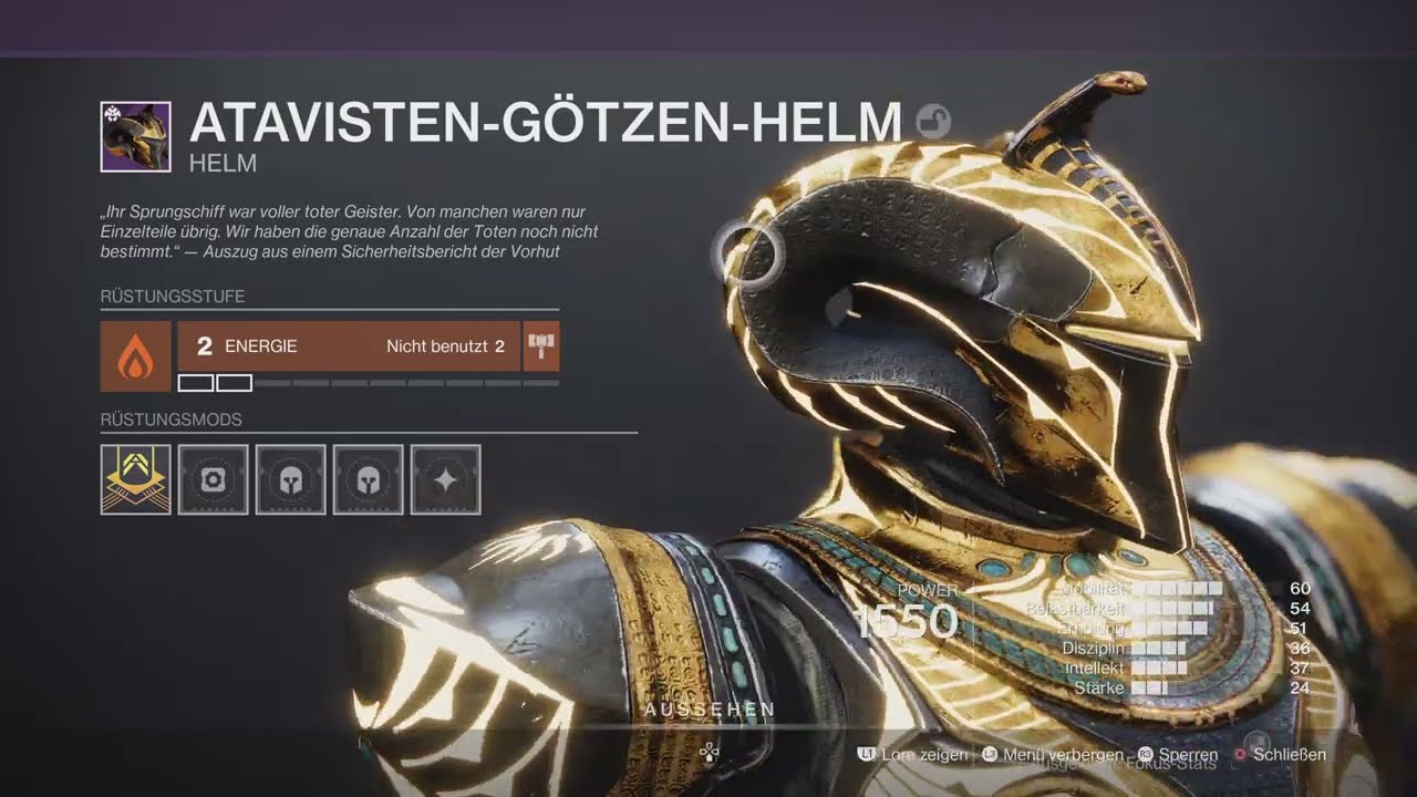 Destiny 2 New Titan Trials Outfit - Season 17