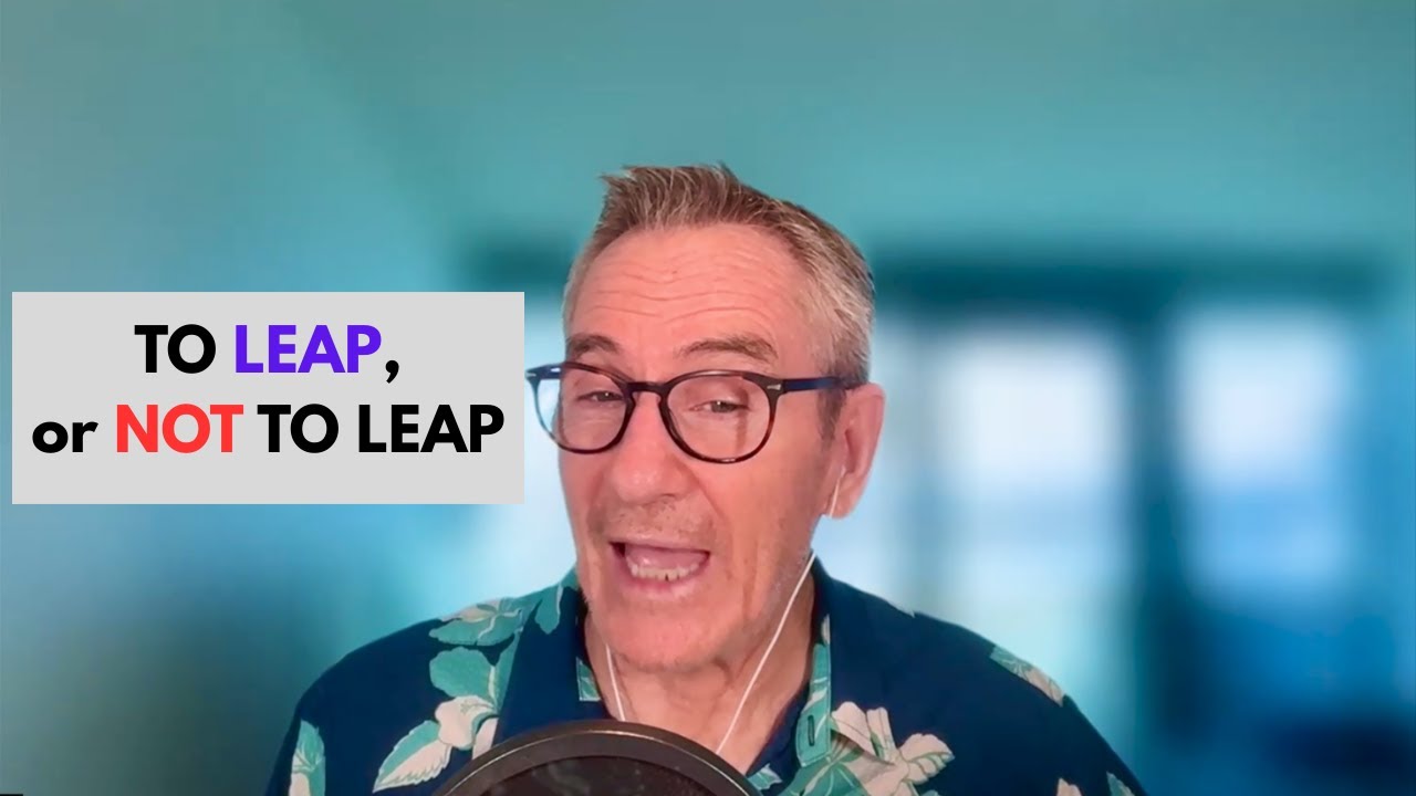 The Pain of the Jump or the Pain of Regret - Conversations With Thomas - Podcast S2E09