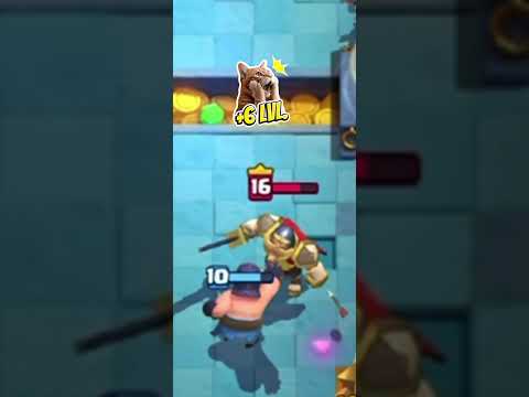 6 LEVEL DRÜBER?! 🤬 Größtes Clash Royale Matchmaking Fail! | Pokal Fight! 007 #shorts