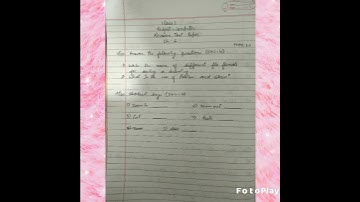 Class-3, Subject-Computer,  Ch-6, Revision test paper, Video-34 By Mrs Radhika