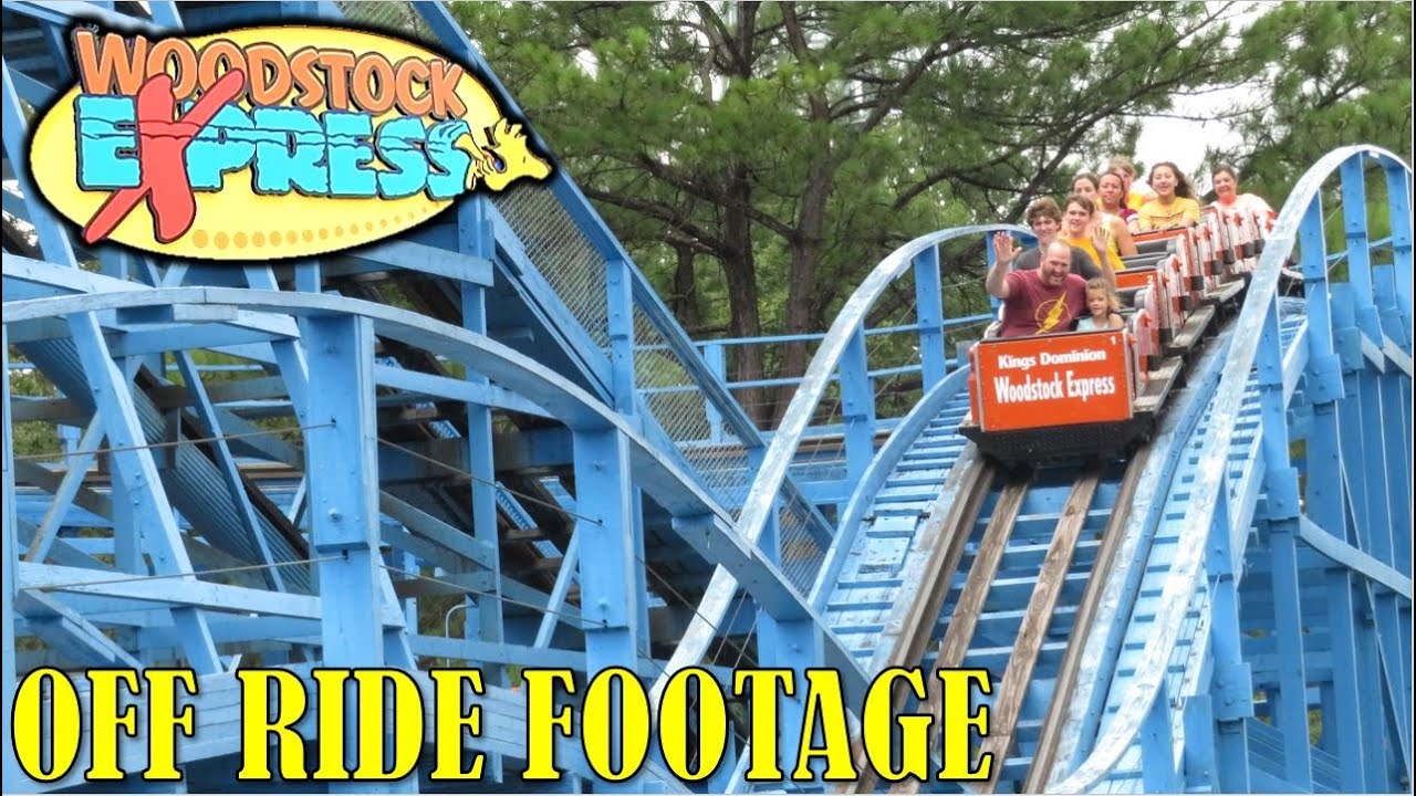 Woodstock Express at Kings Dominion OffRide Footage (No Copyright