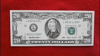 20 US dollars 1993 (UNC)
