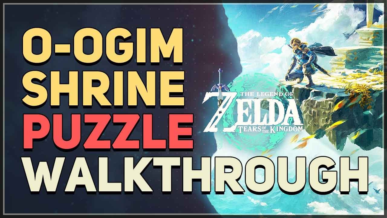 O-ogim Shrine Legend of Zelda Tears of the Kingdom