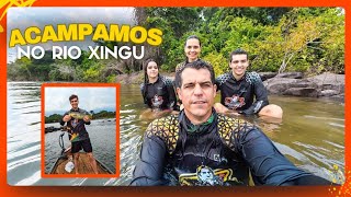 FINAL DE SEMANA SENSACIONAL, ACAMPAMENTO COM NOSSOS AMIGOS NO XINGU