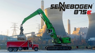 SENNEBOGEN 875E Port Application Jobsite Report - Watco, Industry, PA