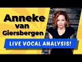 Vocal Coach ANALYZES Anneke Van Giersbergen!