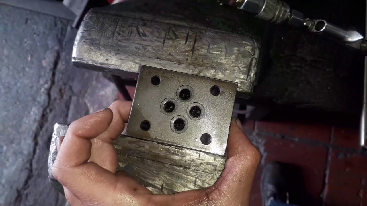 Tutorial desarme, Válvula Cetop 3 hidráulica.