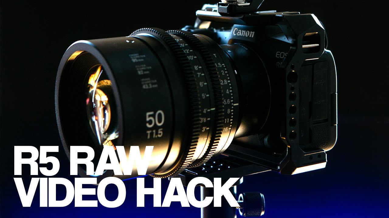 Canon R5: Shoot RAW Video WITHOUT the Size