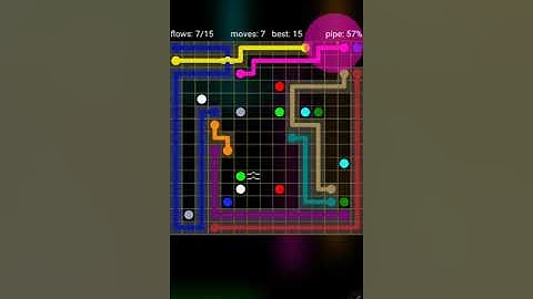 How To Solve Flow Free Bridges 15x15 Mania Pack Level 17 Board Walk Through Solution Walkthrough