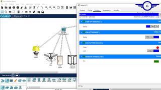 4. Simulation of Ceiling Fan, Lamp, Smart Door, Smart Window IoT Devices Using Packet Tracer