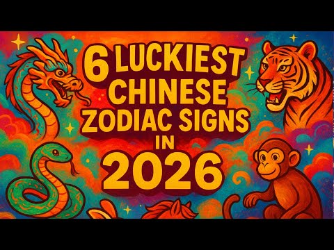 6 Luckiest Chinese Zodiac Signs In 2026 Based On Feng Shui 
