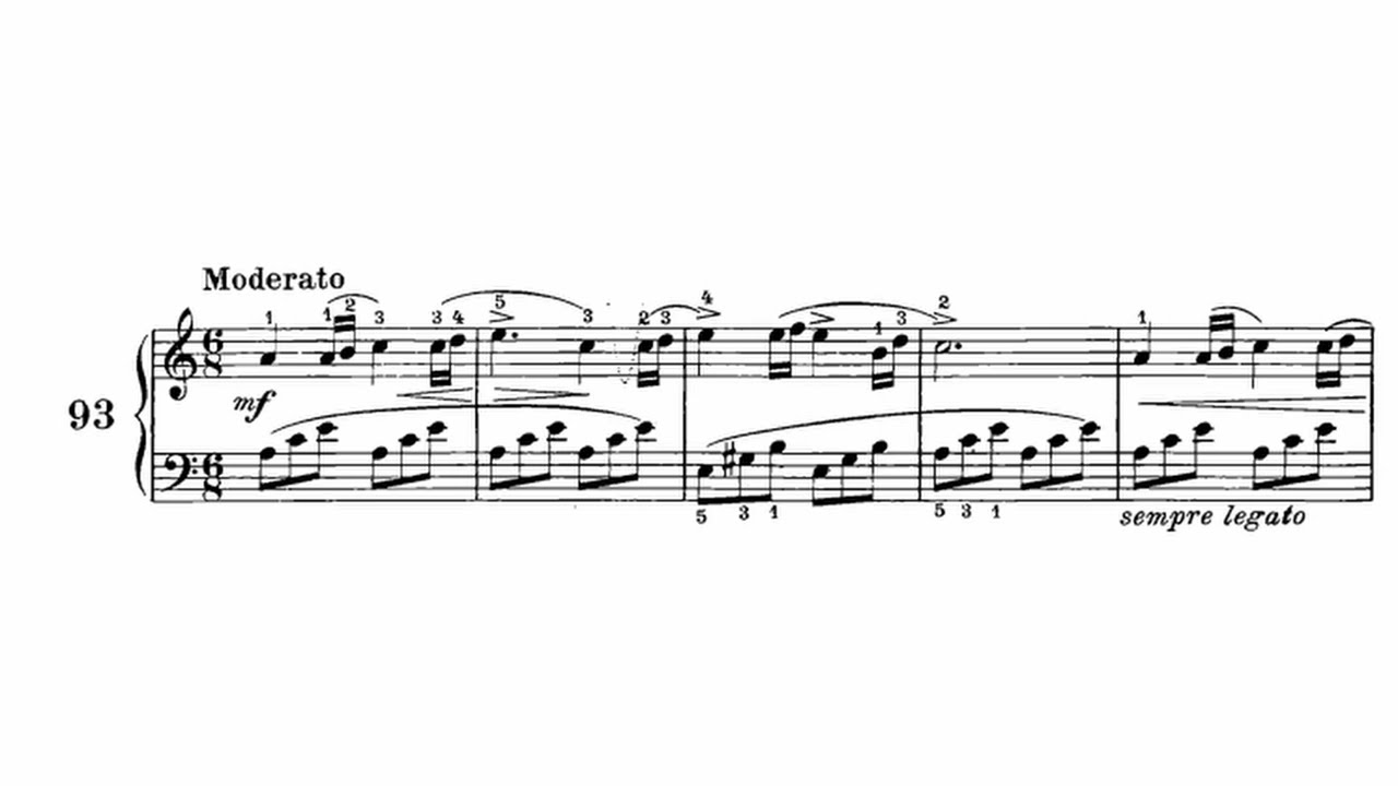 Ferdinand Beyer - Op. 101, No. 93
