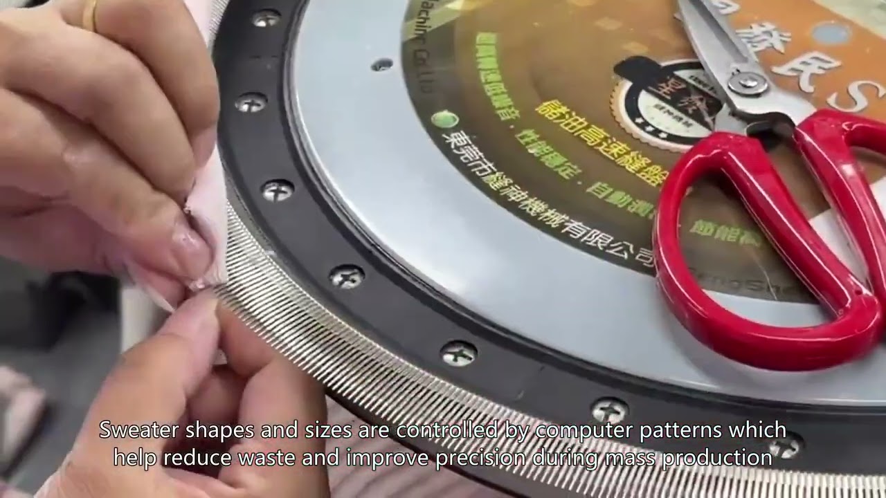 MOQ-special sweater production line