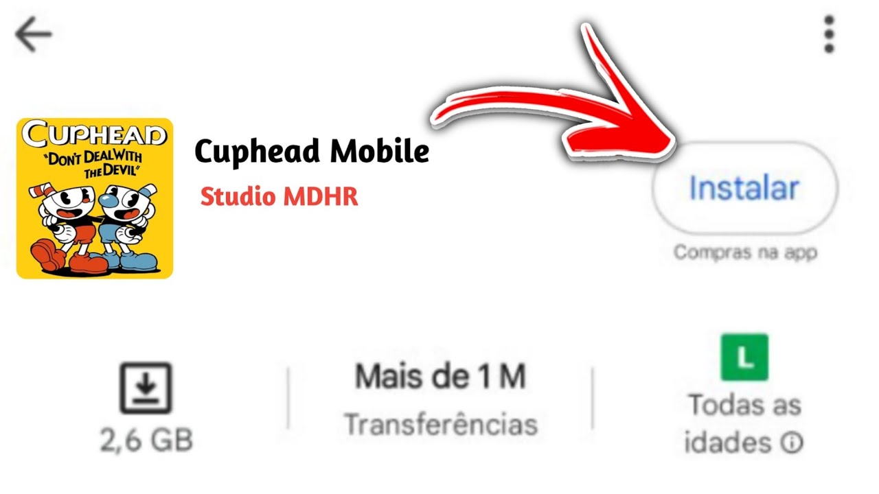 Finalmente ✅ Cuphead Mobile APK| multiplayer com controle revew atualizada 2025