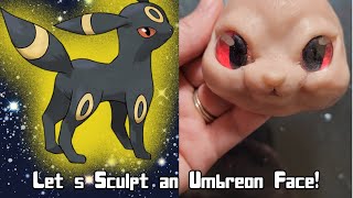 Let's Make an Umbreon Inspired Artdoll Face Plate from #PolymerClay! #umbreon #artdolls #tutorial