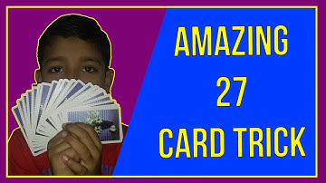AMAZING 27 CARD MATH TRICK