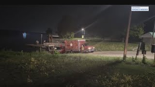 Search for missing boater continues after bass boat collided with tugboat