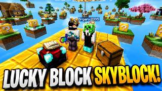 WE FOUND LUCKY ISLAND IN MINECRAFT ... screenshot 4
