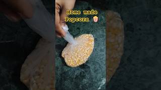 Home made Popcorn 🍿#shortvideo #shorts #popcorn #Snack #easypopcorn #youtubeshorts #popcornshorts