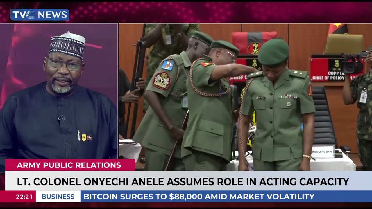 Lt Colonel Onyechi Anele Takes Over As First Female Army Spokesperson
