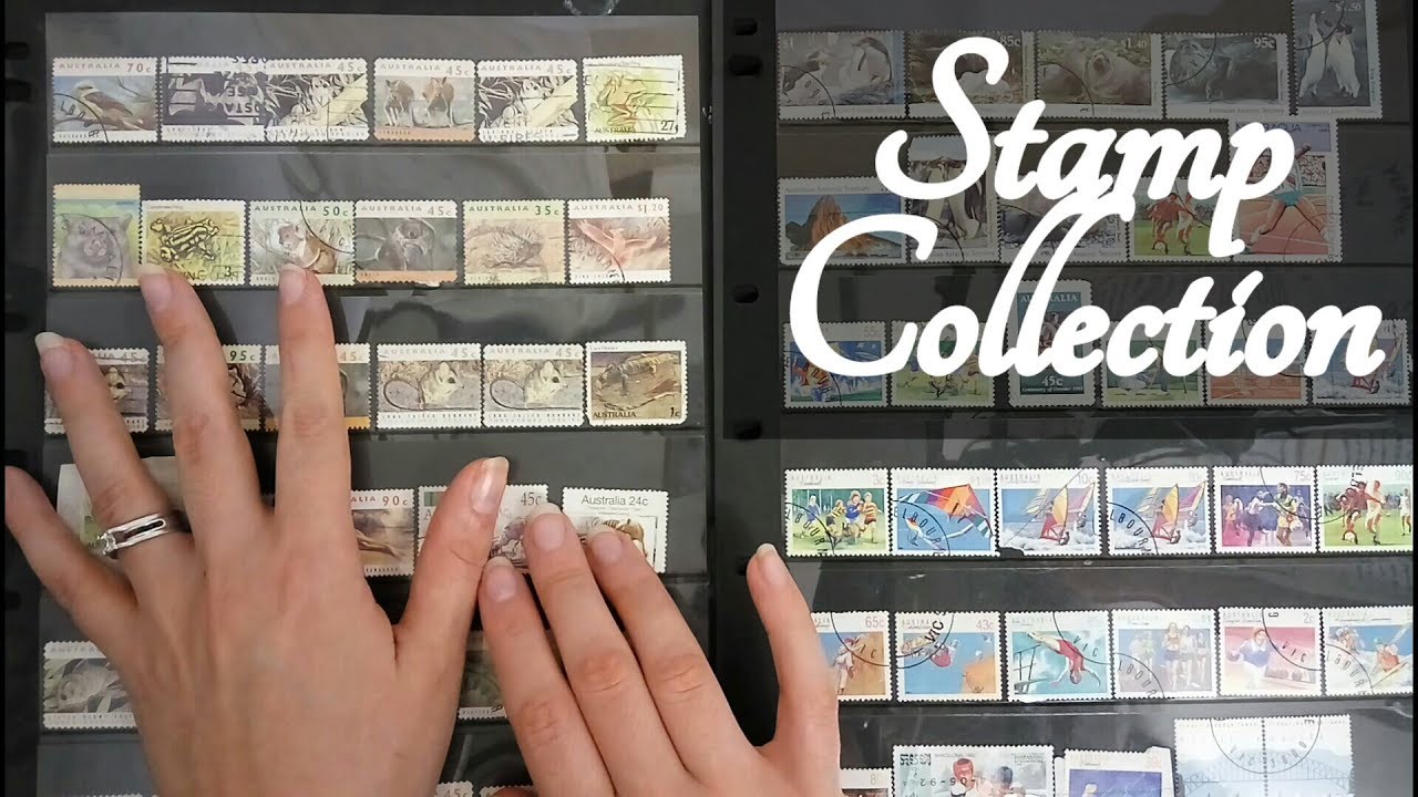 Stamp Collection Dealer Role Play ASMR YouTube