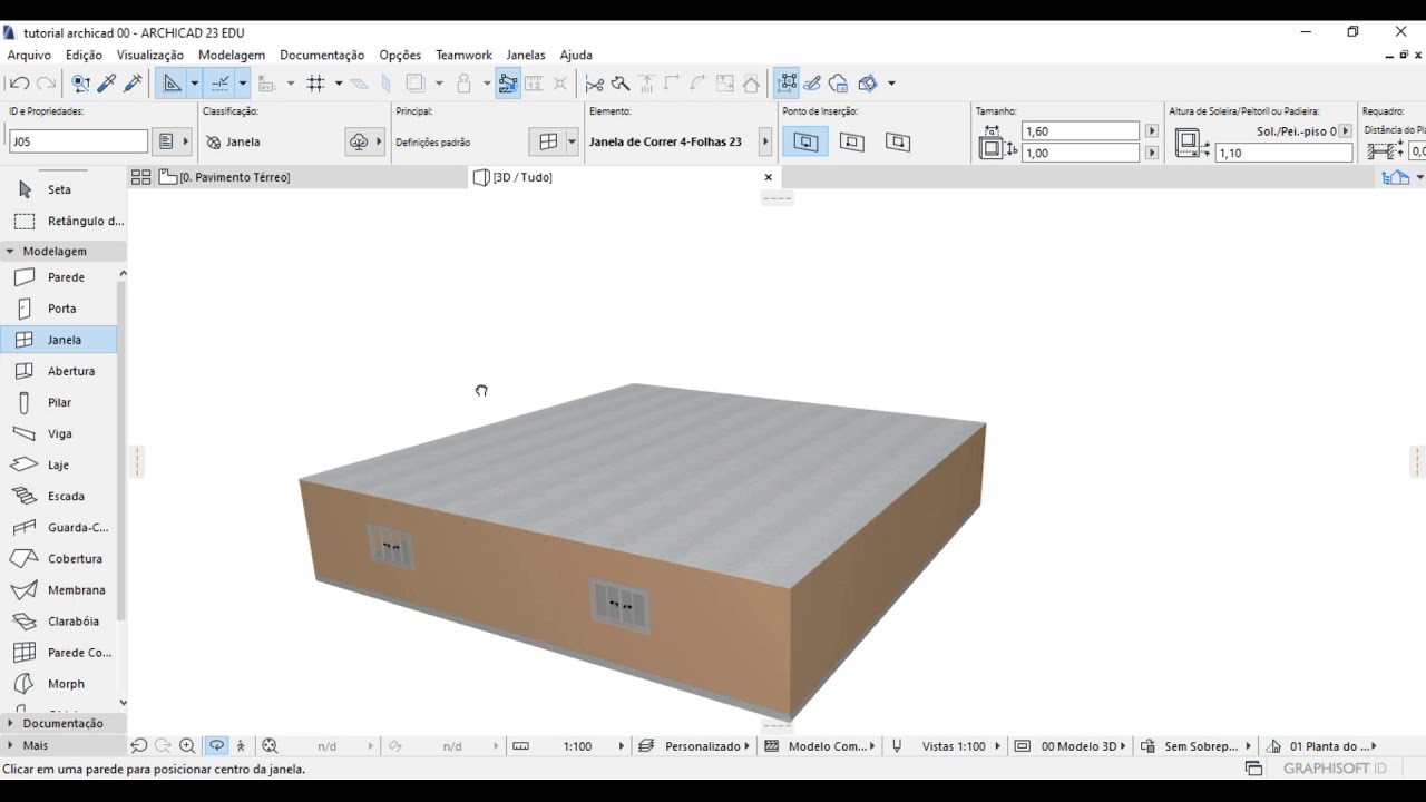 Tutorial EnergyPlus Parte 4 Importar do Archicad - YouTube