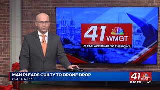 Georgia man pleads guilty to operating unregistered drone in Macon State Prison contraband drop