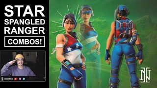 Star-Spangled Ranger Combos In Fortnite