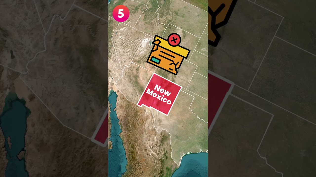 Perfect Shaped US States😮