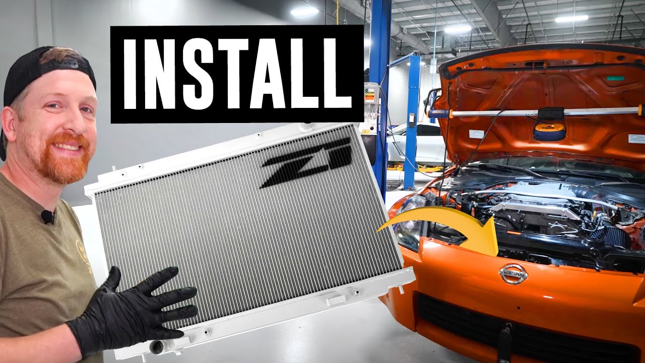 How To: Z1 350Z Radiator Install