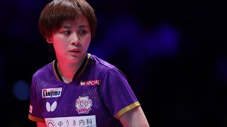 ウェイ ウェンション vs 野村萌 T10-10 京都カグヤライズ vs 九州アスティーダ ノジマTリーグ2022-2023  Wei Wensheng Moe Nomura【卓球 Tリーグ公式】