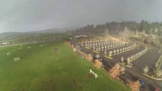 Zagi First Snow Flight - Raw