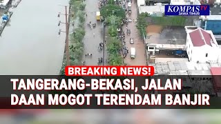 Download Lagu Kondisi Banjir Jakarta Dampak Hujan Deras, Tangerang   Bekasi   Jalan Daan Mogot Terendam MP3