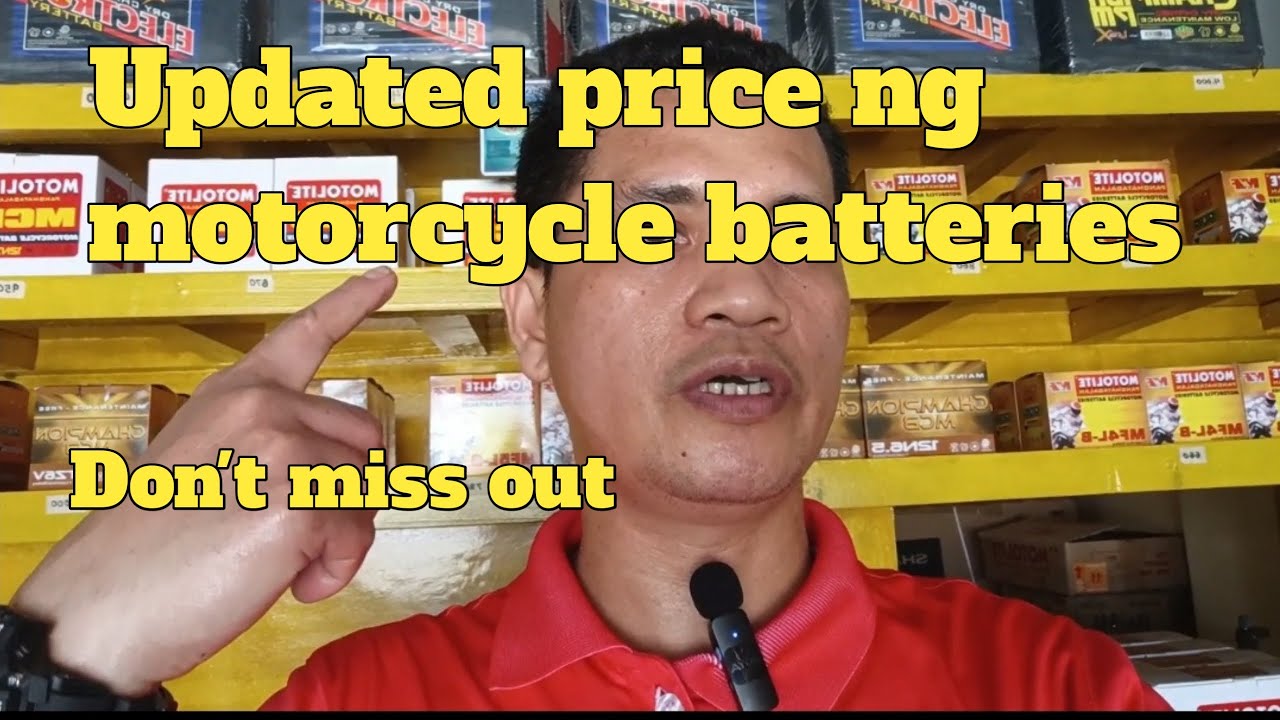 MOTORCYCLE BATTERY PRICE PHILIPPINES | BattExpert PH 