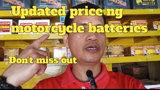 MOTORCYCLE BATTERY PRICE PHILIPPINES | BattExpert PH 