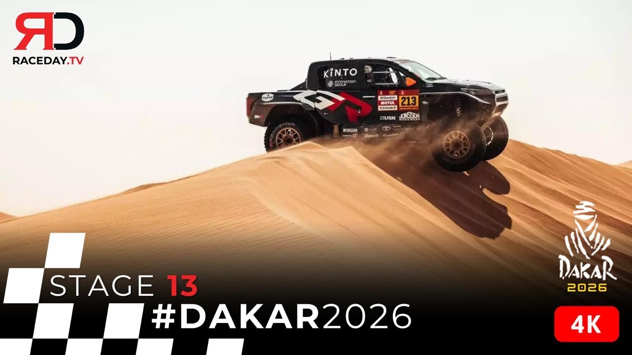 DAKAR 2026 STAGE 13: ⏳ ONE STAGE. 3 MINUTES. EVERYTHING TO PLAY FOR.