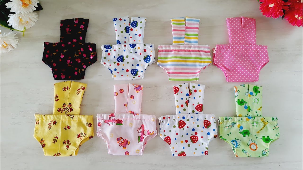 Very easy and simple summer dress for Laddu gopal/Nappy dress for kanha ji/8 no laddu gopal dress