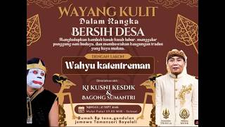 #live Wayang - Ki Kusni Kesdo Lamono - Gendulan 27 September 2026