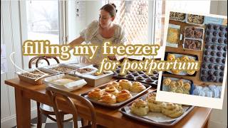 Celebrity making 2 WEEKS worth of breakfasts to fill my freezer for postpartum! Wealth
