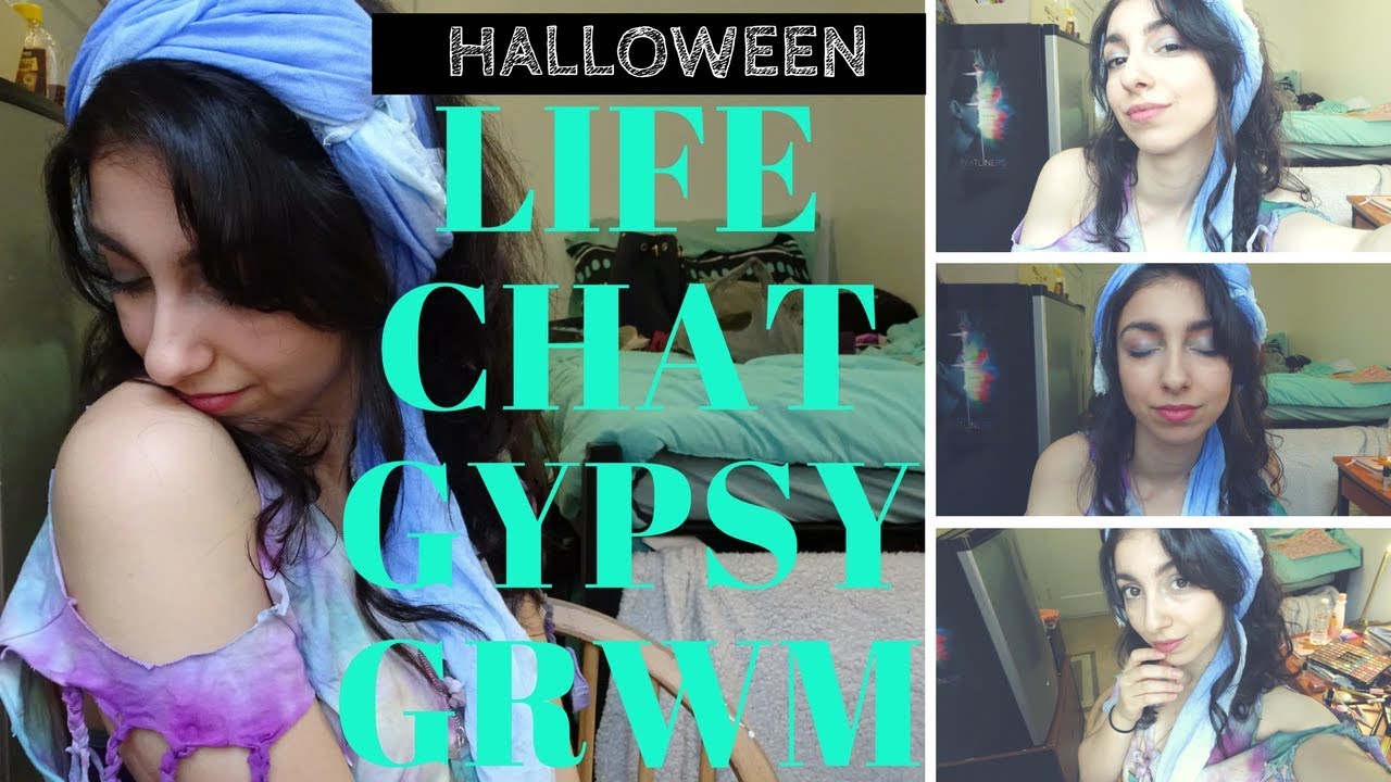 CHIT CHAT GRWM| HALLOWEEN EVENT - GYPSY - YouTube
