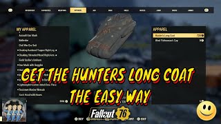 Fallout 76 Rare Items How To Get The Hunters Long Coat Fast Easy