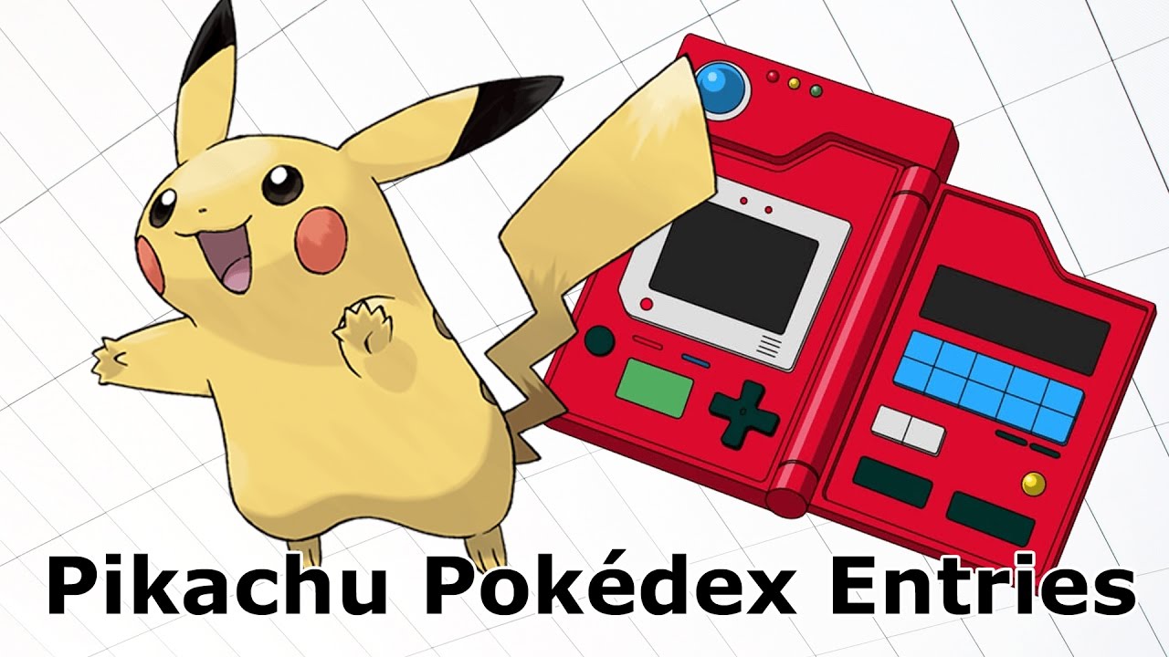 Pikachu - #025 -  Pokédex