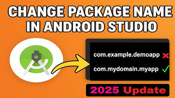 Hoe verander ik de pakketnaam in Android Studio 2025? | Hoe verander ik de pakketnaam in Android ...