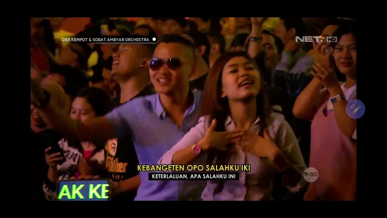 KALUNG EMAS _  DIDI KEMPOT. Sobat Ambyar Orchestra NetTV