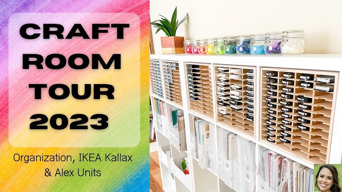 30 Craft Room Storage Ideas to Inspire You!(2024) - Leap of Faith