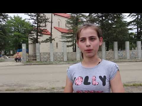 Пешком в п. Очхамури из г. Кобулети  2015 г. ოჩხამური Аджария Грузия Энок