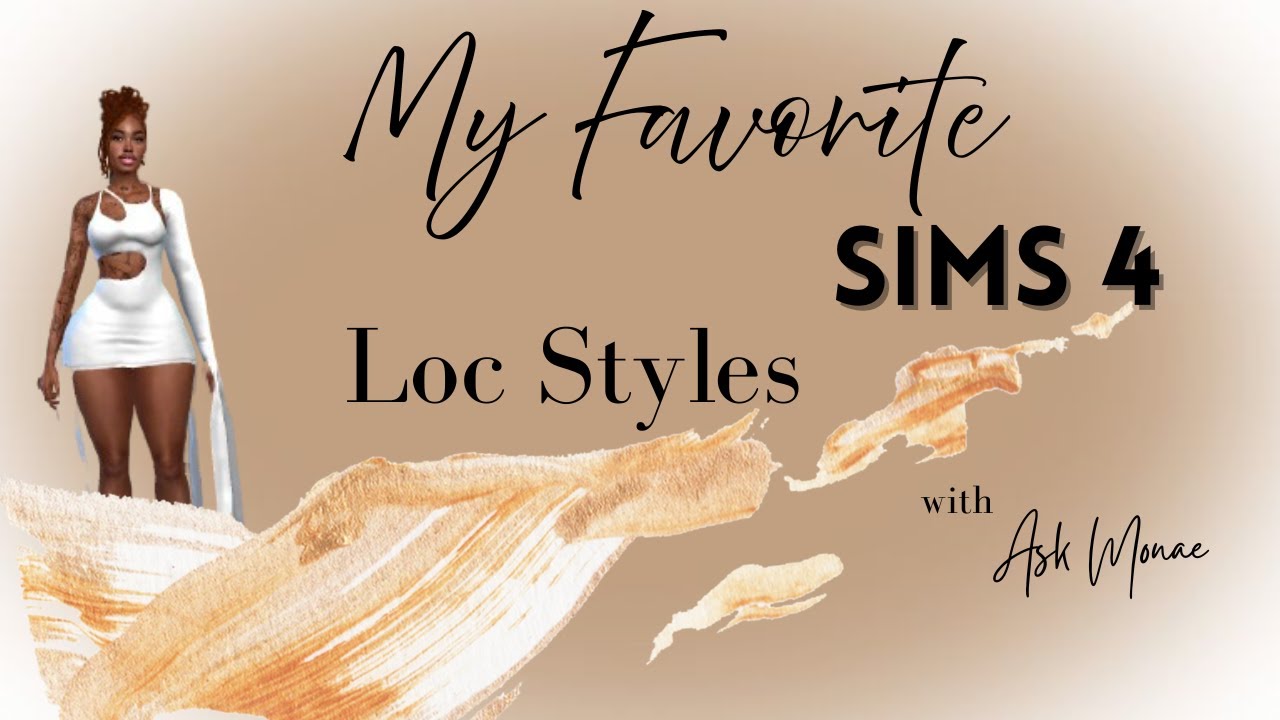 Loc Hairstyles | The Sims 4 | Free CC Download