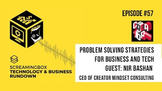 Problem Solving Strategies for Business & Technology Challenges 4 GROWTH - ScreamingBox Podcast #57