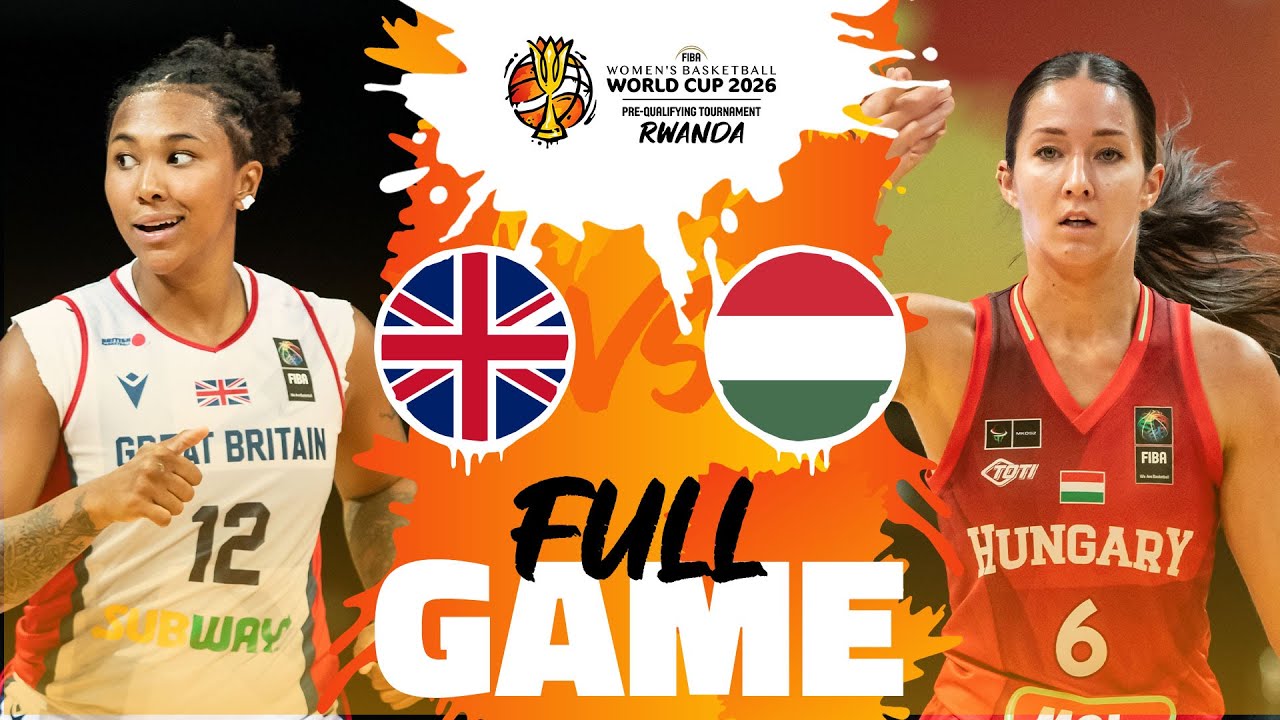 Semi Finals Great Britain V Hungary Full Basketball Game FIBAWWC 